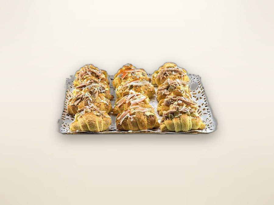 Croissants rellenos — Éboli
