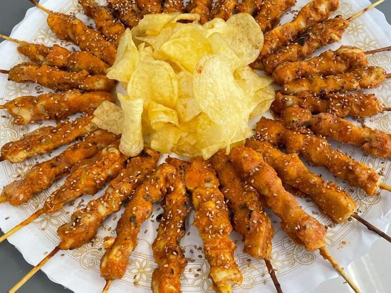 Brochetas variadas — Éboli